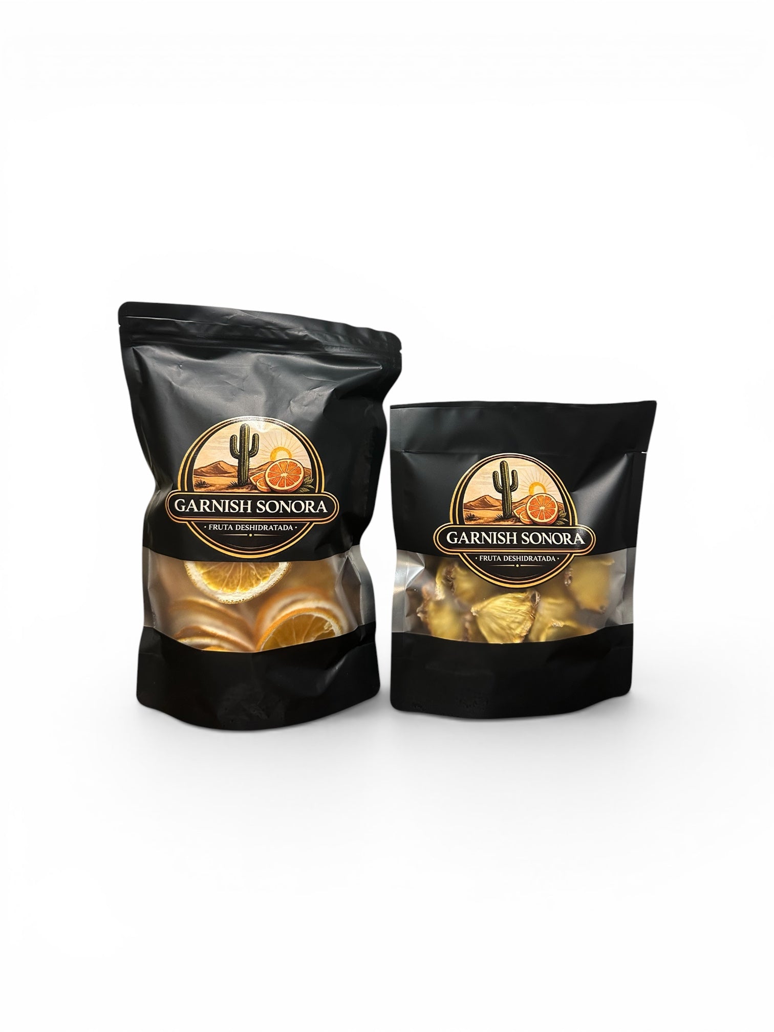 Combo naranja y piña | Naranja 200 g + Piña 75 g | Garnish Sonora