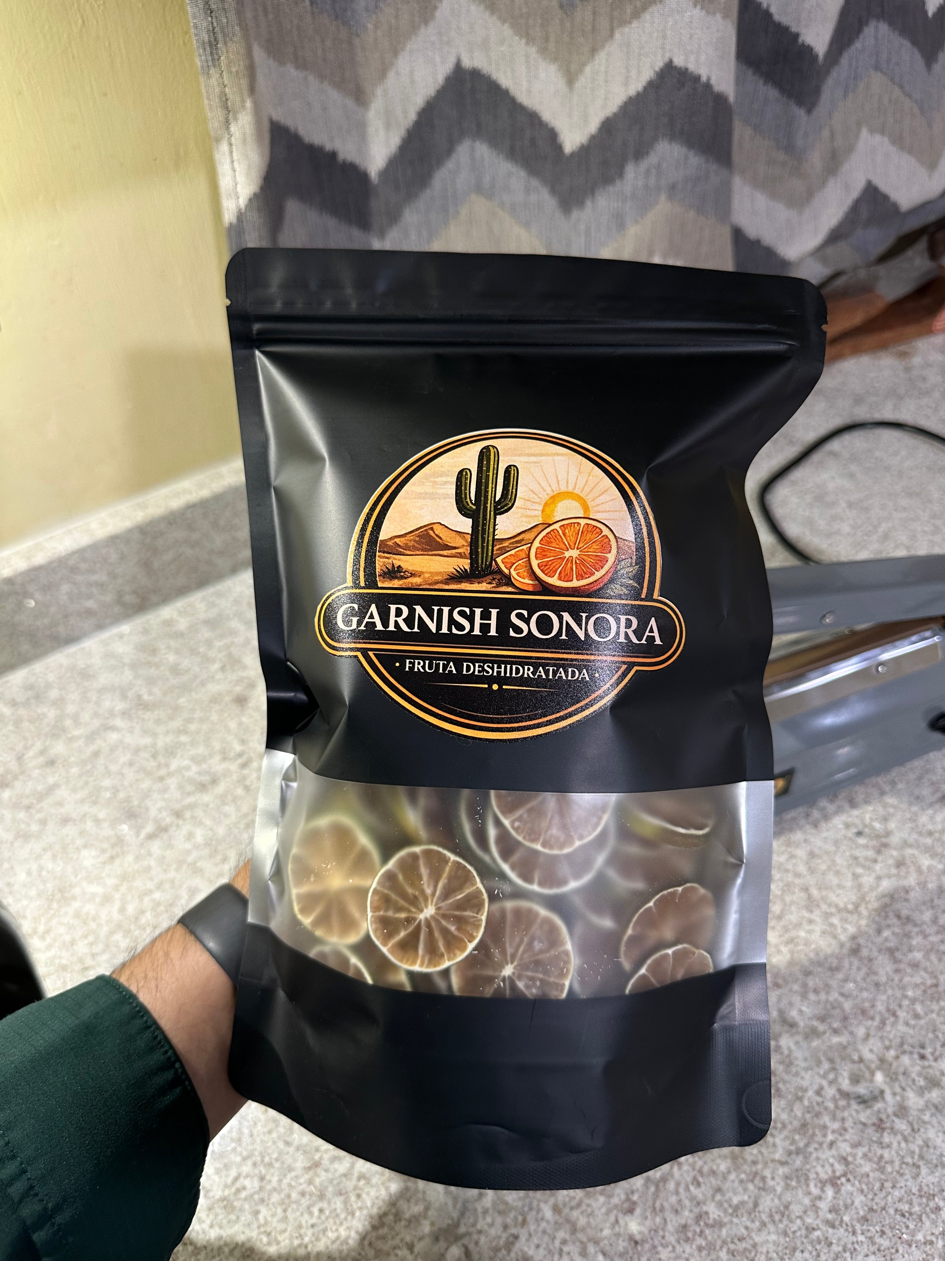 Limón Persa Deshidratado 150g | Garnish Sonora