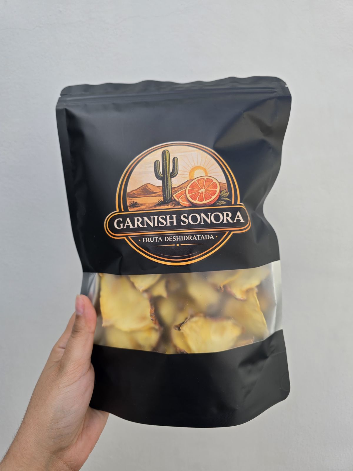 Piña Deshidratada Premium Paquete Grande 150g | Garnish Sonora