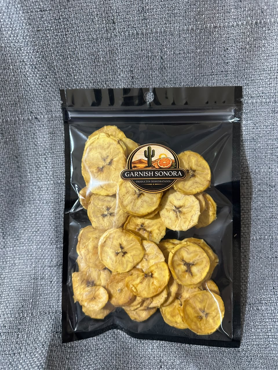 🍌x Snack de Plátano Deshidratado | 300 g | Garnish Sonora