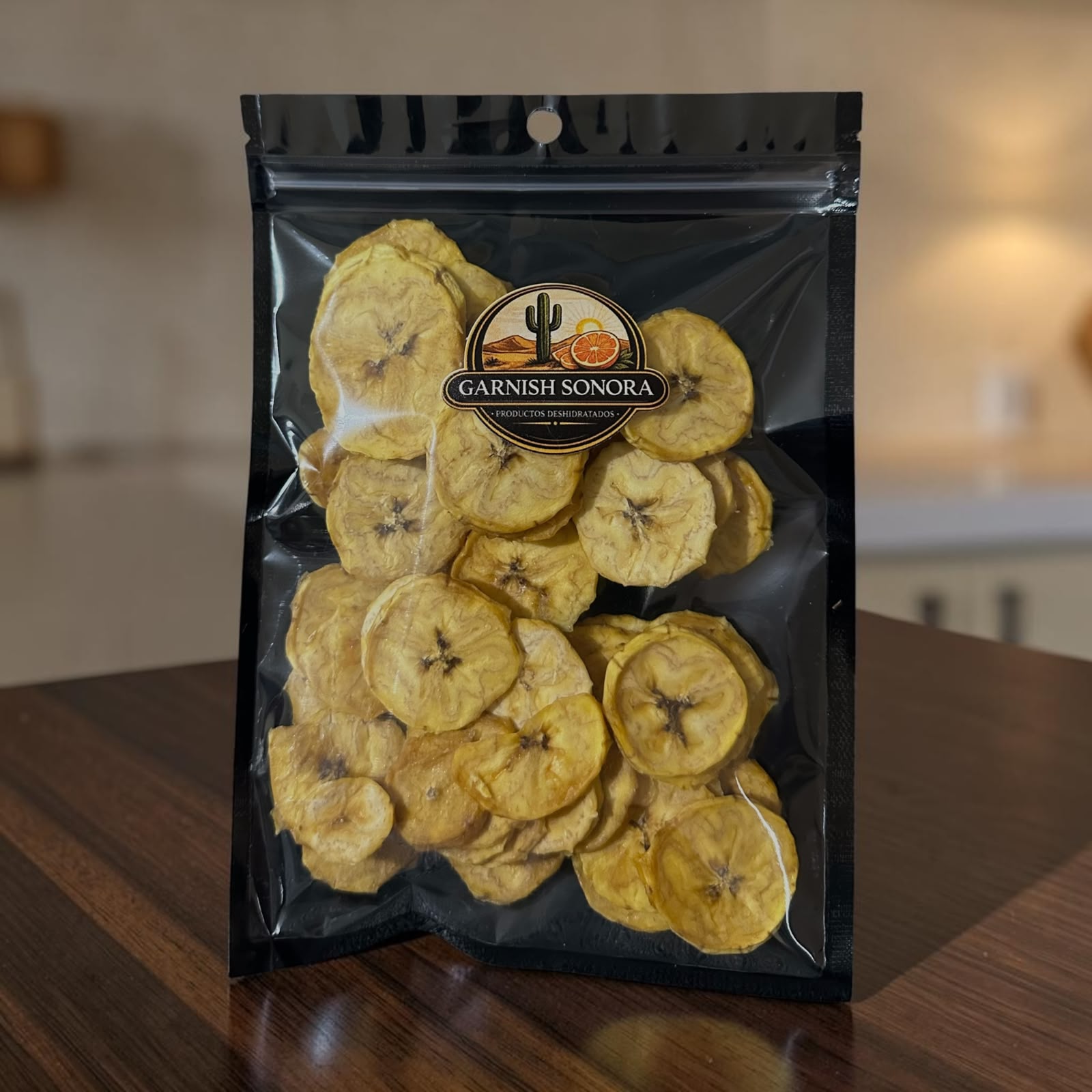 🍌x Snack de Plátano Deshidratado | 300 g | Garnish Sonora