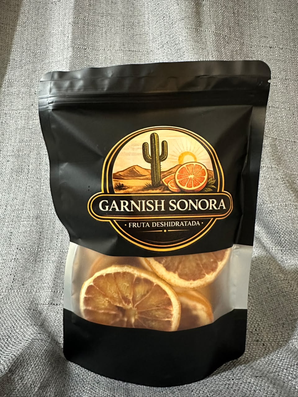 🍊 Toronja Deshidratada | 100 g | Garnish para Bebidas y Repostería | Garnish Sonora (Copia)