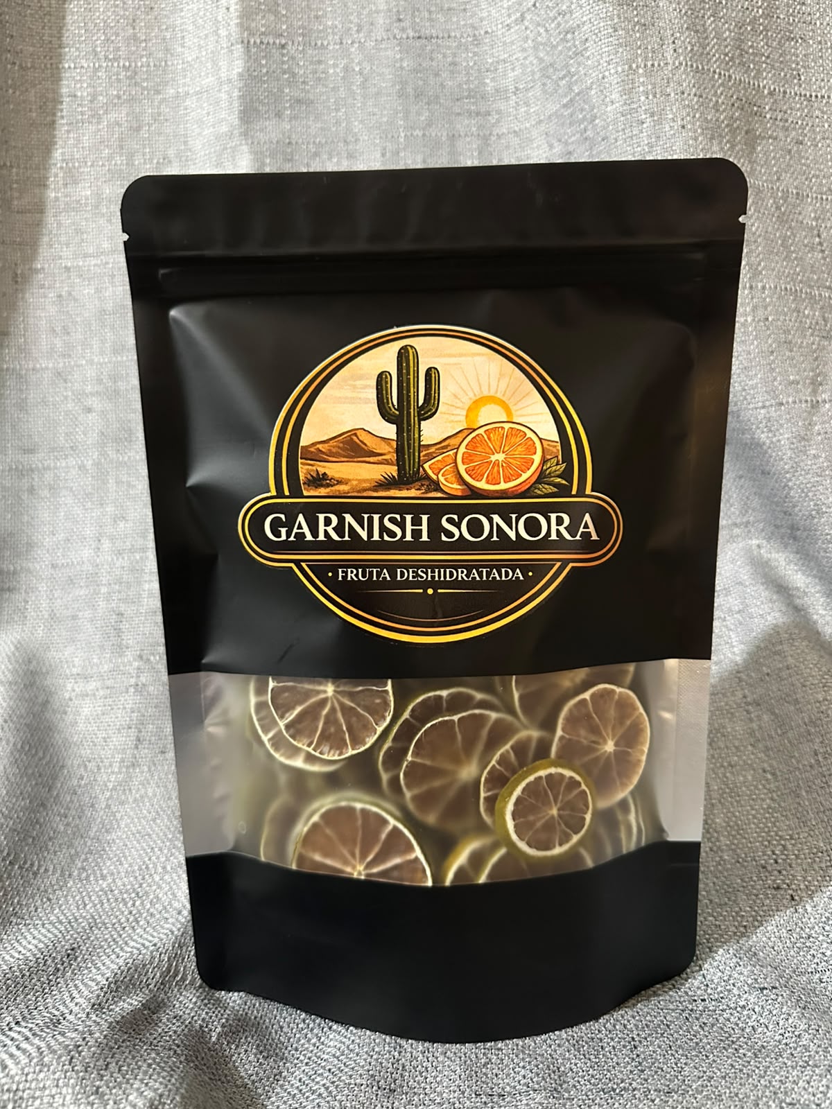 🍋 Limón Persa Deshidratado | 150 g | Garnish para Bebidas y Repostería | Garnish Sonora