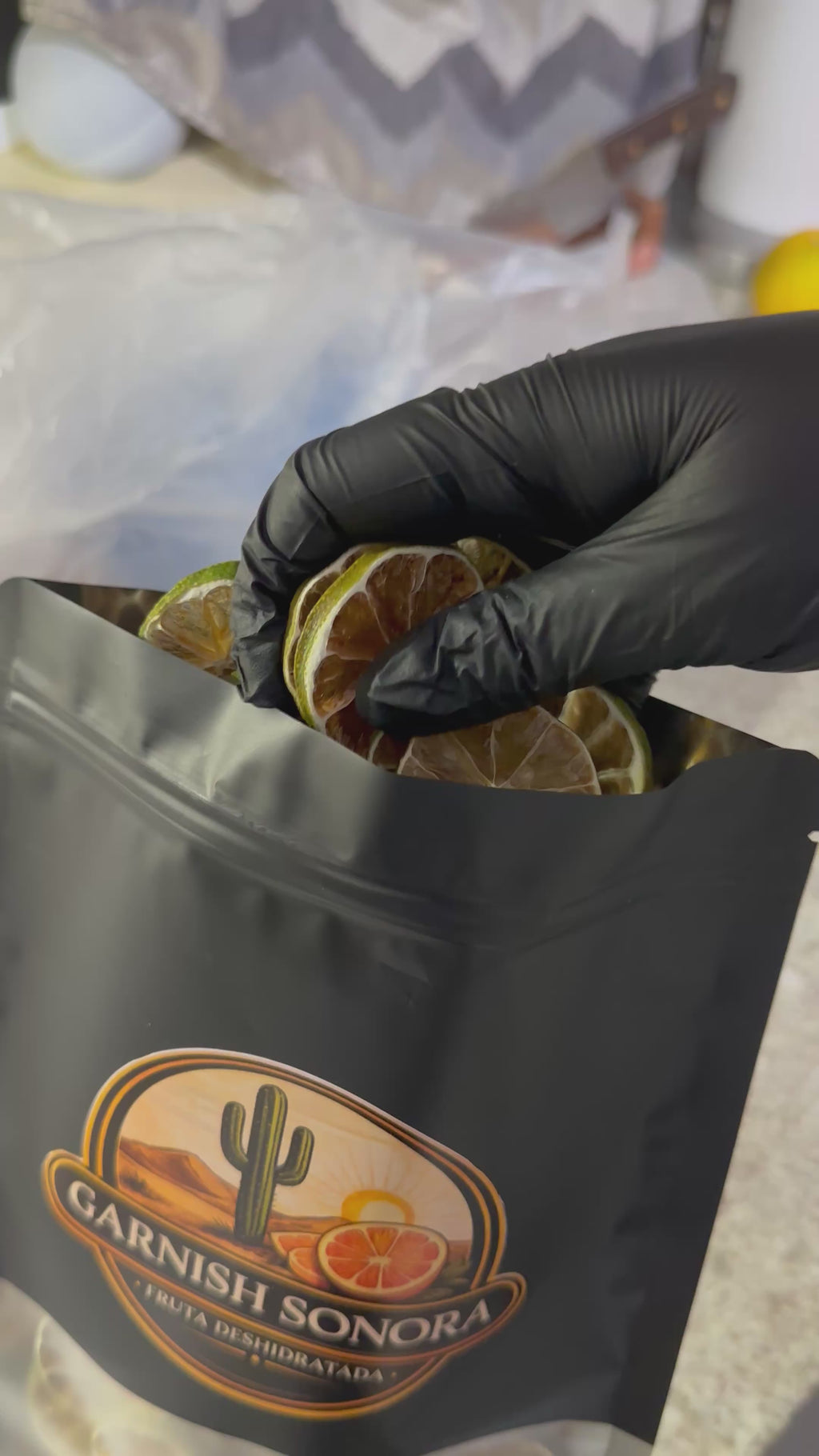 Limón Persa Deshidratado 150g | Garnish Sonora